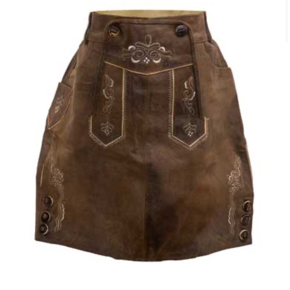 Ella Rosa Traditional Lederhosen Skirt